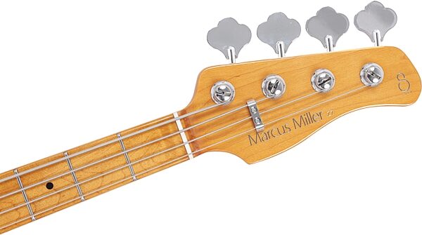 open zoom image for Sire Marcus Miller Z7 Electric Bass, 3-Tone Sunburst, Hard Maple Fretboard, Action Position Back