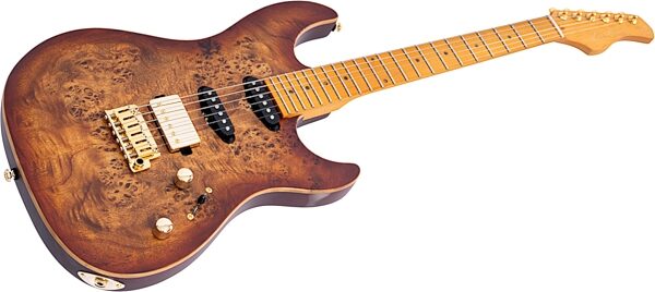 open zoom image for Sire Larry Carlton S10 HSS Electric Guitar (with Case), Natural Burst, Open Box (Very Good), Action Position Back