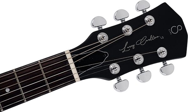 open zoom image for Sire Larry Carlton L3 Electric Guitar, Black Satin, Action Position Back