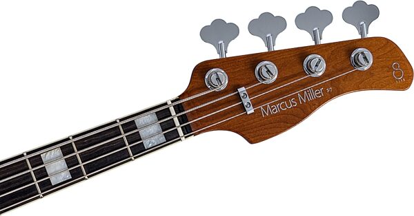 open zoom image for Sire Marcus Miller P7 New Gen Electric Bass, Tobacco Sunburst, Ebony Fretboard, Action Position Back