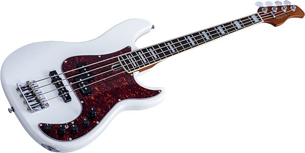 open zoom image for Sire Marcus Miller P7 New Gen Electric Bass, Antique White, Ebony Fretboard, Action Position Back