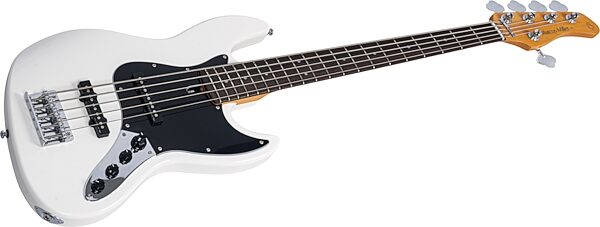open zoom image for Sire Marcus Miller V3 New Gen 5 Electric Bass, 5-String, Antique White, Action Position Back