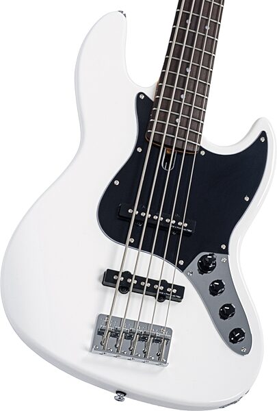 open zoom image for Sire Marcus Miller V3 New Gen 5 Electric Bass, 5-String, Antique White, Action Position Back