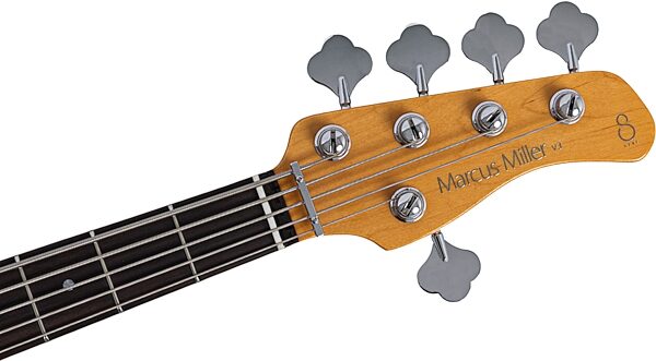 open zoom image for Sire Marcus Miller V3 New Gen 5 Electric Bass, 5-String, Apple Red, Action Position Back