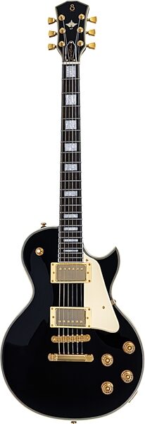 open zoom image for Sire Larry Carlton L7 DX Electric Guitar, Black, Action Position Front