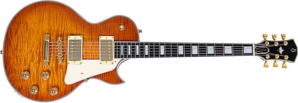 open zoom image for Sire Larry Carlton L7 DX Electric Guitar, Amber Burst, Action Position Back