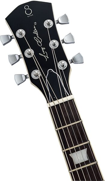 open zoom image for Sire Larry Carlton L5 Electric Guitar, Amber Burst, Action Position Back