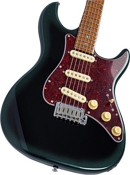 open zoom image for Sire Larry Carlton S7 New Gen Electric Guitar, Dark Forest, Action Position Back