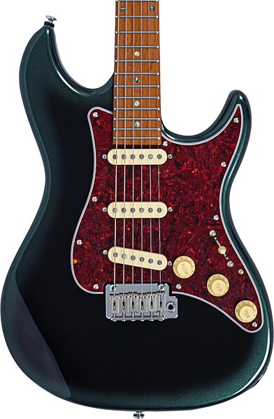 open zoom image for Sire Larry Carlton S7 New Gen Electric Guitar, Dark Forest, Action Position Back