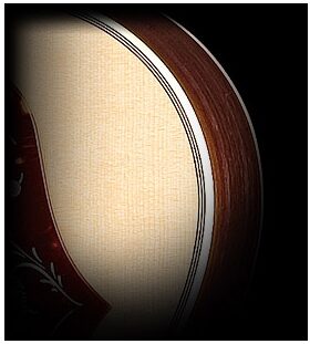 open zoom image for Gibson J-200 Super Jumbo Studio Acoustic-Electric Guitar (with Case), Body Binding