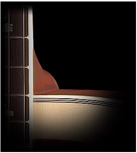 open zoom image for Gibson J-200 Super Jumbo Studio Acoustic-Electric Guitar (with Case), Tapered Dovetail Neck Joint