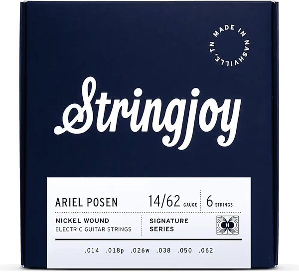 open zoom image for Stringjoy SJ-ARTAP Ariel Posen Artist String Set, New, Action Position Back