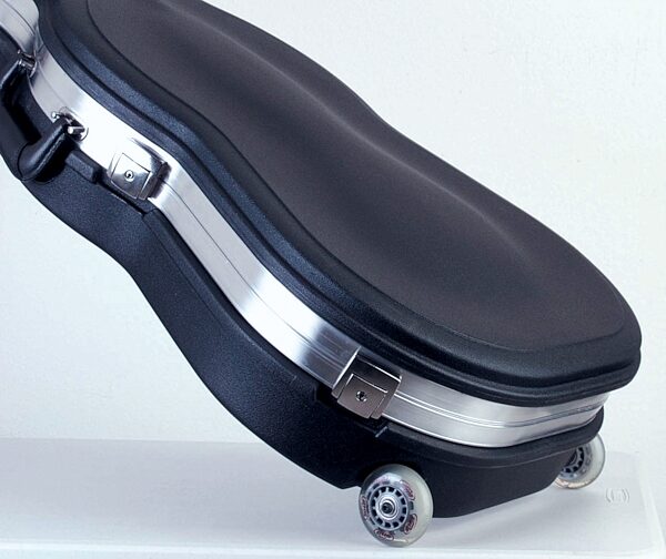 open zoom image for SKB 18RW ATA Molded Dreadnought Acoustic Guitar Case, Wheels