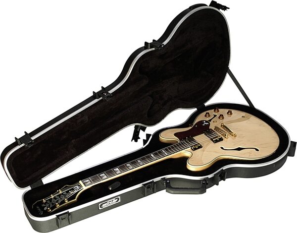 open zoom image for SKB 35 Thin-Body Semi-Hollow Electric Guitar Case, New, In Use