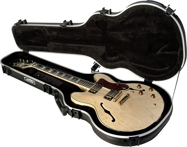 open zoom image for SKB 35 Thin-Body Semi-Hollow Electric Guitar Case, New, In Use 2