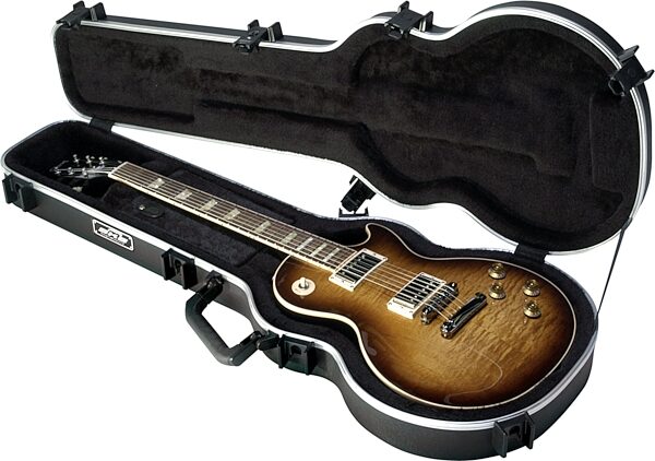 open zoom image for SKB 56 Molded Case for Gibson and Epiphone Les Paul Guitars, New, In Use Alternate