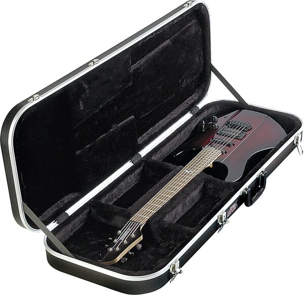 open zoom image for SKB 6 Economy Universal Electric Guitar Case, New, In Use