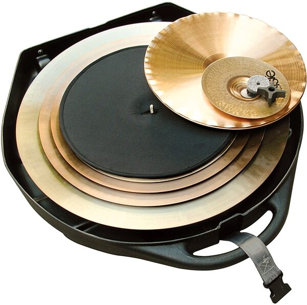 open zoom image for SKB CV24W Rolling Cymbal Case, New, Open With Cymbals Not Included