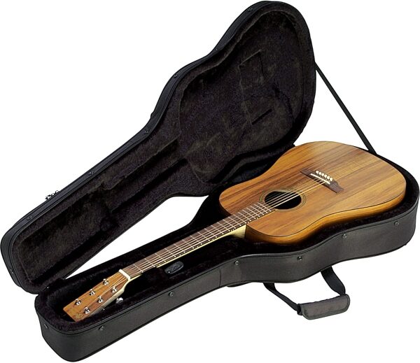 open zoom image for SKB SC18 Dreadnought Acoustic Guitar Soft Case, New, Action Position Back