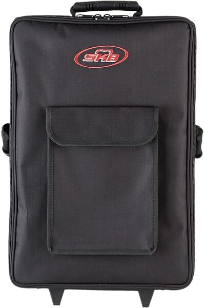 open zoom image for SKB SCPM1 Small Rolling Powered Mixer Soft Case, Front