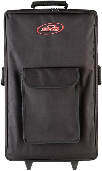 open zoom image for SKB SCPM2 Large Rolling Powered Mixer Soft Case, Front