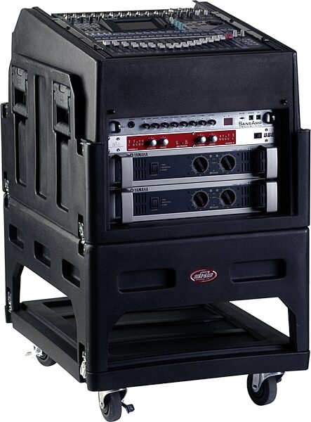 open zoom image for SKB Mighty GigRig Rolling Rack System, New, In Use