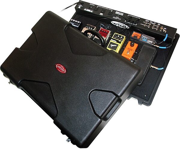 open zoom image for SKB PS-45 Professional Pedalboard with Hard Case, With Pedals
