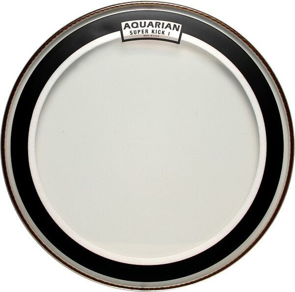 open zoom image for Aquarian Super-Kick I Bass Drumhead, 16 inch, Bundle with Tom Hoop, Main