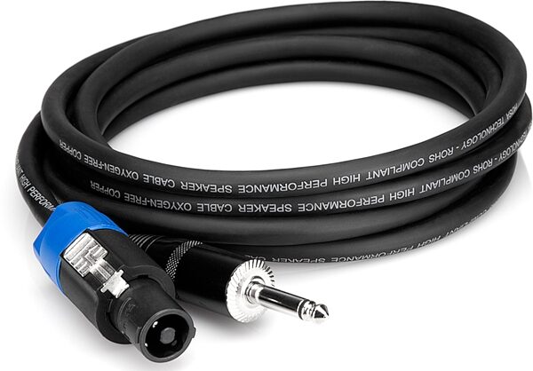 open zoom image for Hosa SKTQ 14-Gauge Speakon to 1/4" Speaker Cable, 3 foot, Action Position Back