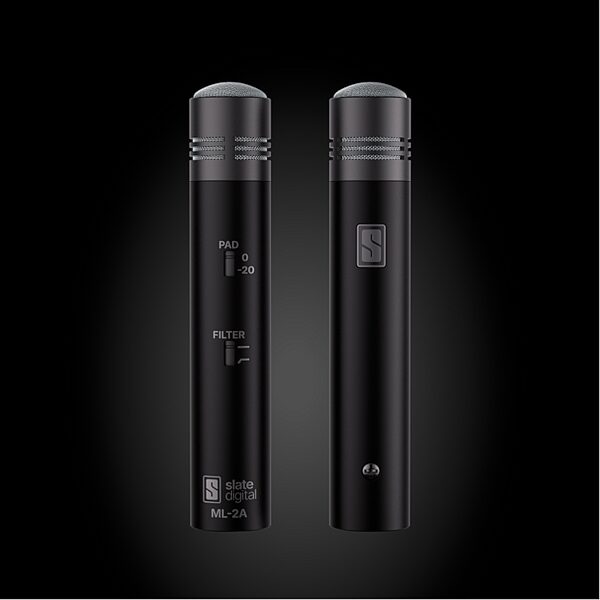 open zoom image for Slate Digital ML-2A Small-Diaphragm Modeling Microphones with VMS Software Plug-in, Matched Pair, Action Position Back