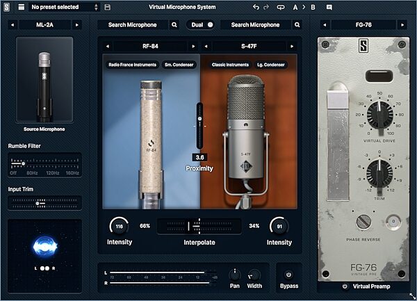 open zoom image for Slate Digital ML-2A Small-Diaphragm Modeling Microphones with VMS Software Plug-in, Matched Pair, Action Position Back