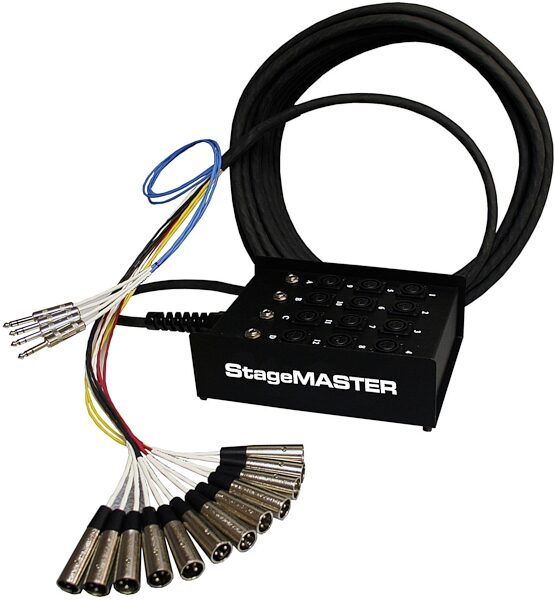 open zoom image for Pro Co SMC StageMASTER Audio Snake, 12 In x 4 Out, 50 foot, SMN1204-FBQ50, 12 In x 4 Out