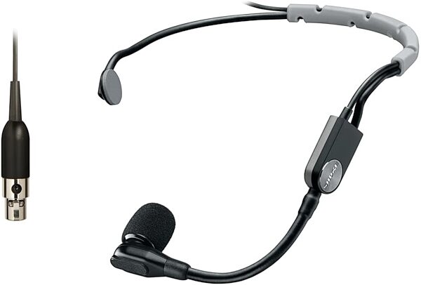 open zoom image for Shure SM35 Cardioid Condenser Headset Microphone, With TA4F Connector, SM35-TQG, With Connector