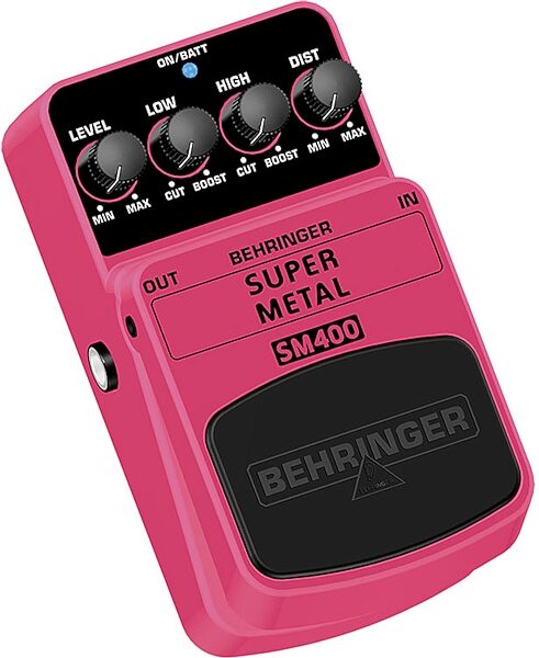 open zoom image for Behringer SM400 Super Metal Distortion Pedal, Main