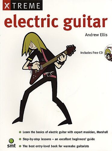 open zoom image for SMT Xtreme Electric Guitar Book and CD, Main