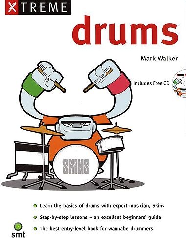 open zoom image for SMT Xtreme Drums Book and CD, Main