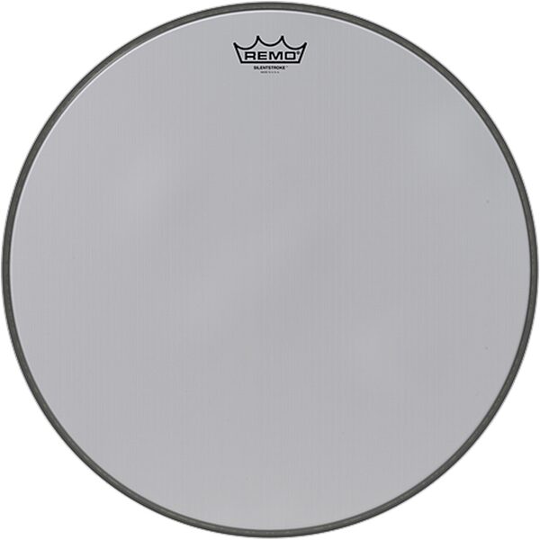 open zoom image for Remo Silentstroke White Mesh Bass Drumhead, 18 inch, Action Position Back