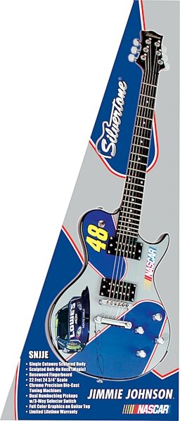 open zoom image for Silvertone NASCAR Electric Guitar, Jimmie Johnson Box Shot