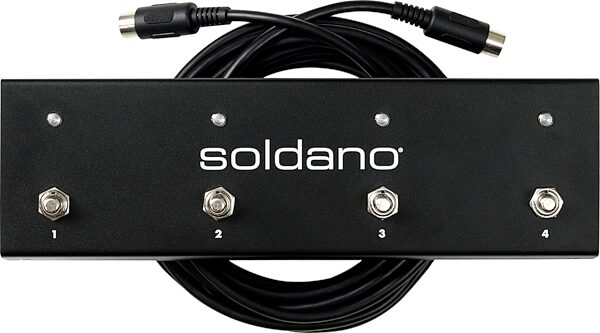 open zoom image for Soldano Astro-20 Guitar Amplifier Head with IR (20 Watts), New, Action Position Back