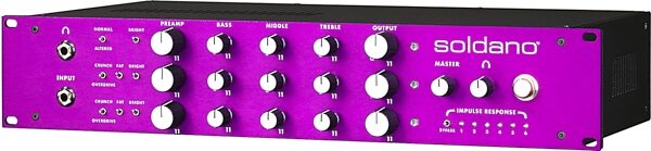 open zoom image for Soldano X88-IR 3-Channel All-Tube Stereo Rackmount Preamp, New, Action Position Back