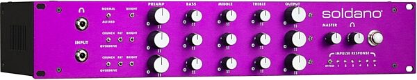 open zoom image for Soldano X88-IR 3-Channel All-Tube Stereo Rackmount Preamp, New, Action Position Back