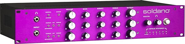 open zoom image for Soldano X88-IR 3-Channel All-Tube Stereo Rackmount Preamp, New, Action Position Back