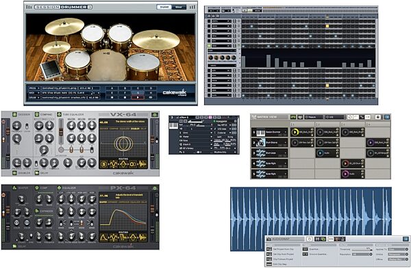 open zoom image for Cakewalk SONAR Studio Recording Software (Windows), New in 8.5