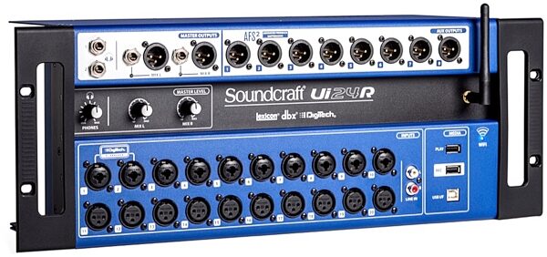 open zoom image for Soundcraft Ui24R Rack Mount 24-Channel Digital Mixer, Open Box (Like New), Main
