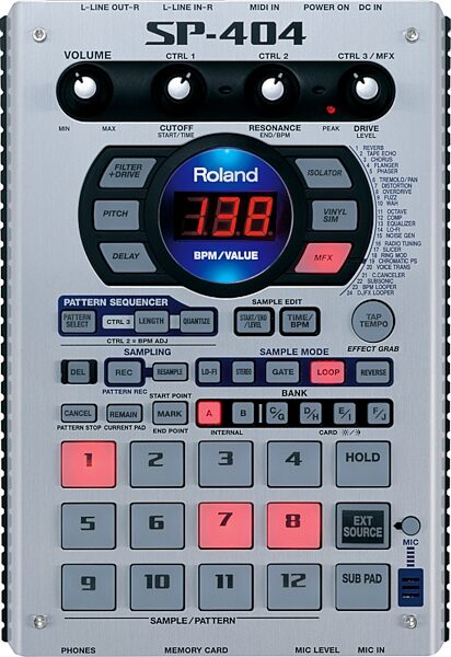 open zoom image for Roland SP404 Sampling Workstation, Main