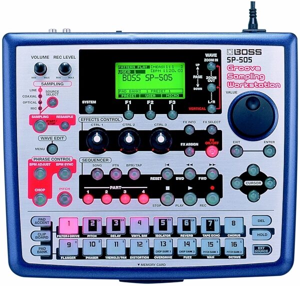 open zoom image for Boss SP505 Groove Sampling Workstation, Main