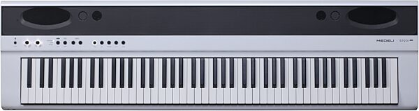 open zoom image for Medeli SP201 Plus Digital Stage Piano, White, Action Position Back