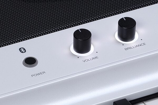 open zoom image for Medeli SP201 Plus Digital Stage Piano, White, Action Position Back