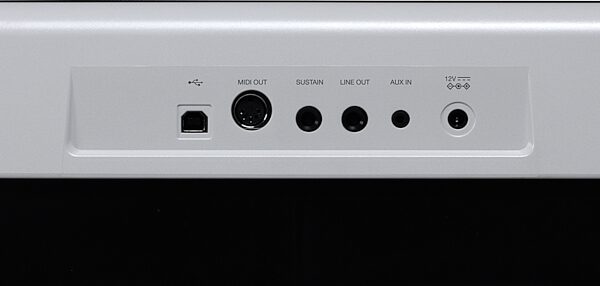 open zoom image for Medeli SP201 Plus Digital Stage Piano, White, Action Position Back