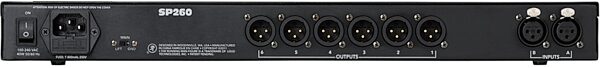 open zoom image for Mackie SP260 2x6 Loudspeaker System Processor, Rear